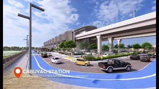 NSCR South Commuter  CP S06  Cabuyao Station  Alignment Overview [upl. by Karlens75]