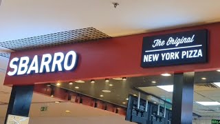 SBARRO  The Original NEW YORK PIZZA  Cheesey Pizza 🍕 [upl. by Simpkins]