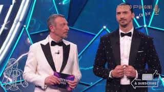 Ibrahimovic a Sanremo 2024 e la battuta su Mattarella “Quanti gol ha fatto” a Radio PugginiOnAir [upl. by Amer]