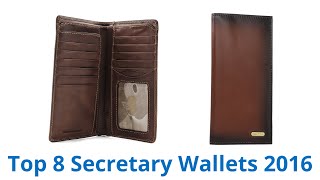 8 Best Secretary Wallets 2016 [upl. by Iduj]