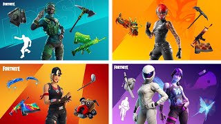 ALL FORTNITE CREATOR LOCKER BUNDLES FreshSypherPKBenjyfishy [upl. by Aehcim982]