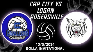 10052024 Capital City vs Logan Rogersville Rolla Invitational Pool Play [upl. by Ayalat]