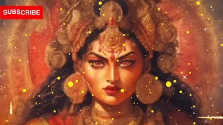 Aigiri Nandini 🕉 महिषासुर मर्दिनी स्तोत्र🔱  With Lyrics matarani bhajan devotional [upl. by Aicel]