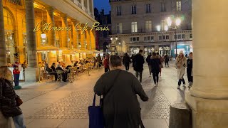 Champagne Louvre Le Nemours Café Paris 4K [upl. by Nitaj]