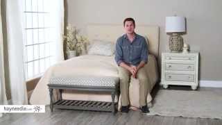 Belham Living Jillian Backless Upholstered Bench  Product Review Video [upl. by Harald742]