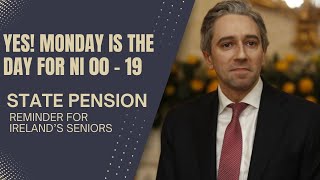 STATE PENSION PAYMENT REMINDER MONDAY IS THE DAY FOR NI 0019 [upl. by Nedah494]