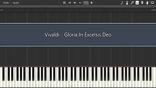 GLORIA IN EXCELSIS DEO  VIVALDI SYNTHESIA PIANO [upl. by Guevara]