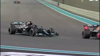 Defensa quotLeyendaquot de Sergio CHECO Pérez VS Lewis Hamilton  Gran Premio de Abu Dhabi 2021  Prt 3 [upl. by Gnik]