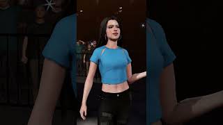 Charli DAmelio enters the ring in WWE2K23 [upl. by Maris]