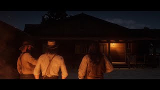 Building the ranch  Red Dead Redemption 2 [upl. by Llehsyt]