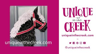 DIY Deco Mesh Horse Head Wreath on UITC Horse Board [upl. by Adnoma]