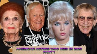 AMERICAN ACTORS WHO DIED IN 2023 PART 1 [upl. by Eneryc]