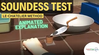 Soundness Test by LeChatelier Method  Cement Testing  Animated Explanation civilengineering [upl. by Adnawed]