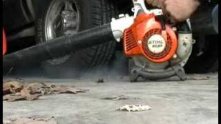 Stihl Blower BG 85 Cold Start [upl. by Nanis]