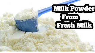 Conversion of powdered milk to whole milk [upl. by Pan298]