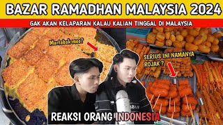 BAZAR RAMADHAN MALAYSIA 2024 menurut orang Indonesia  Surgaaaaaaaa makanan bangetttttt [upl. by Ecidna]