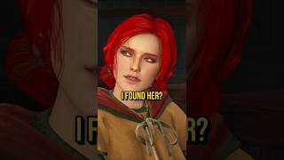 Triss Asks Geralt About Yen  The Witcher 3 [upl. by Freberg783]