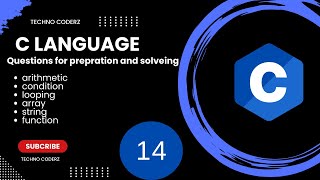 c language tutorial  c language practice questions [upl. by Htide]