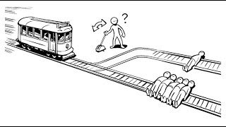 The trolley problem in Geometry Dash [upl. by Aiclid]