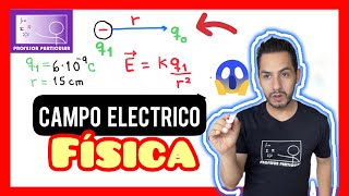 ✅CAMPO ELECTRICO PROBLEMAS ¿𝙏𝙖𝙣 𝙁á𝙘𝙞𝙡 𝙚𝙨😎​🫵​💯​ FísicaElectrostática [upl. by Noella]