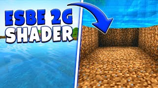 Esbe 2G shader Minecraft Pe 118119 [upl. by Griswold]