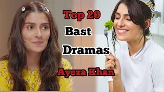 Ayeza Khan Best dramas name Ayeza Khan Bast Dramas List [upl. by Adamis]