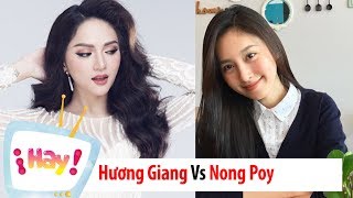 Bị so sánh với Nong Poy và đây là cách đáp trả của Hương Giang [upl. by Helyn625]