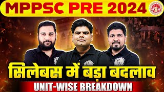 MPPSC PRE 2024 New Syllabus  MPPSC 2024 Syllabus Changed 😱  MPPSC Syllabus Update 2024 [upl. by Doherty]