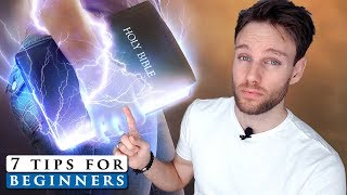 How to READ the BIBLE for BEGINNERS  7 tips you need to know [upl. by Lehcsreh]