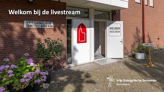 Kerkdienst bij de Vrije Evangelische Gemeente Bennekom 15 september 2024 [upl. by Sitnik]