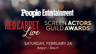 🔴 2024 SAG Awards Red Carpet Live  February 24th 2024 6PM ET  Entertainment Weekly [upl. by Magner]