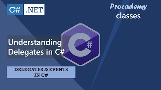 Understanding delegates in C  C Events amp Delegates  Advance Concepts of C [upl. by Orodoet]