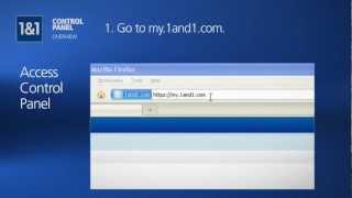 Introduction to the 1amp1 Control Panel [upl. by Abramson699]