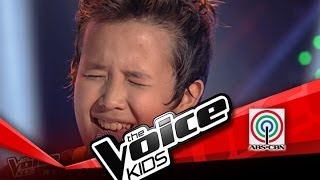 The Voice Kids Philippines Blind Audition quotGrow Old With Youquot by Juan Karlos [upl. by Rocray]