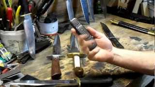 Bowie knife handle design and materials [upl. by Akinej]