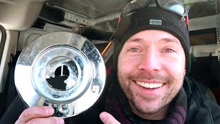 A Day In The Life Of A Plumber 124  Moen Escutcheon Plate Installation [upl. by Shena]