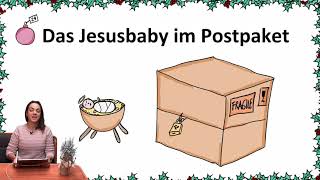 Tag 24  RätselAdventskalender  Das Jesusbaby im Postpaket [upl. by Seko]