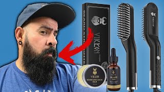 Vikicon Beard Straightener Any Good [upl. by Anitahs]