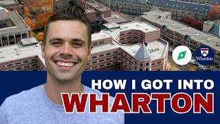 How I Got Into Wharton [upl. by Roach]