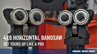 Set it Up Like a Pro  4x6 Bandsaw  Robs Garage [upl. by Eserahs799]