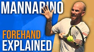 How Adrian Mannarinos Forehand Works  Complete Technique Breakdown [upl. by Toney]