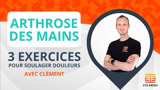 Arthrose des mains  3 exercices pour soulager douleurs [upl. by Meggs]