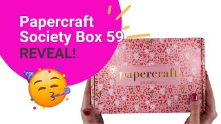 UNBOXING Papercraft Society Box 53 REVEALED [upl. by Maroney157]