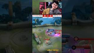 Reaksi mas Ade liat AERONSHIKI pake Alice liquid vs btr shorts mobilelegends ml mlbb mlb [upl. by Timothy75]