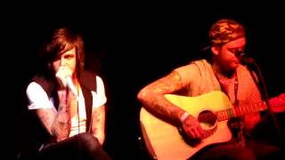 Sleeping with Sirens  Iris Live Acoustic in Dallas [upl. by Kolva]