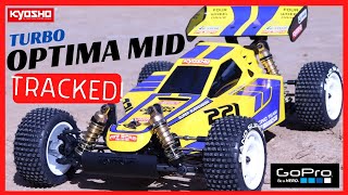 Kyosho 2022 rerelease Optima Mid tested  Sydneys CASSO race track [upl. by Myke]