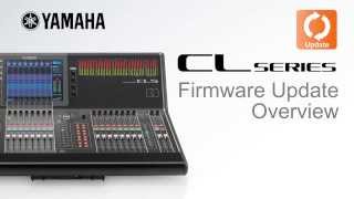 Yamaha CL series Firmware Update Overview [upl. by Aynot784]