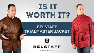 Belstaff Trialmaster Jacket Is It Worth It British Waxed Cotton amp Leather Motorcycle Jacket Review [upl. by Andris]