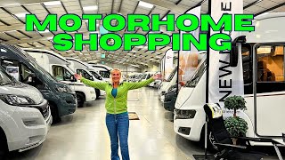 We go MOTORHOME SHOPPING at Camper UK Top Tips for Buying a Motorhome [upl. by Norene]