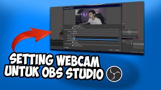 CARA PASANG WEBCAMFACECAM di OBS STUDIO 2021 Komputer Laptop [upl. by Eurd]